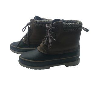 Cherokee Duck Boots Leather Upper Women Size 6 Steel Shank Thermolite